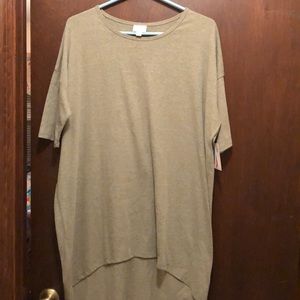 LuLaRoe NWT Medium Irma-Army Green